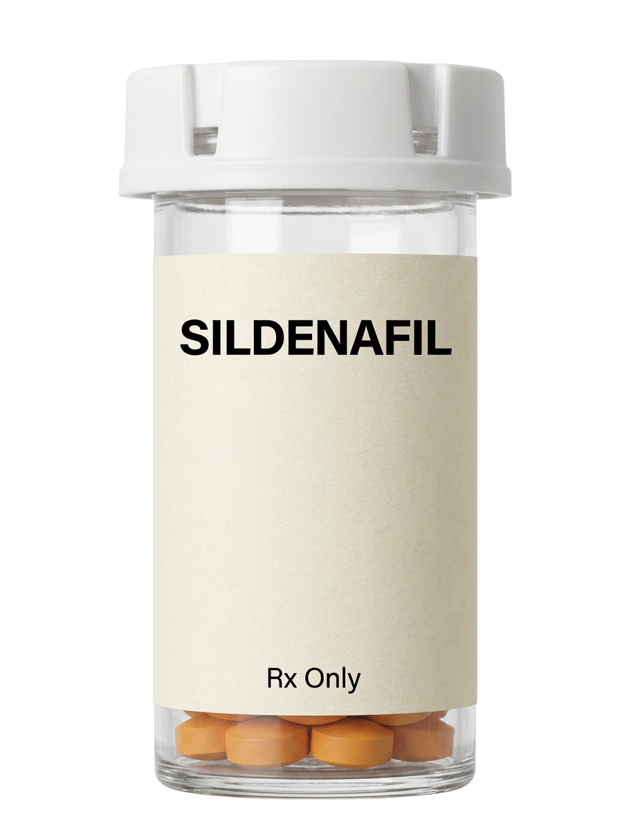 Sildenafil bottle