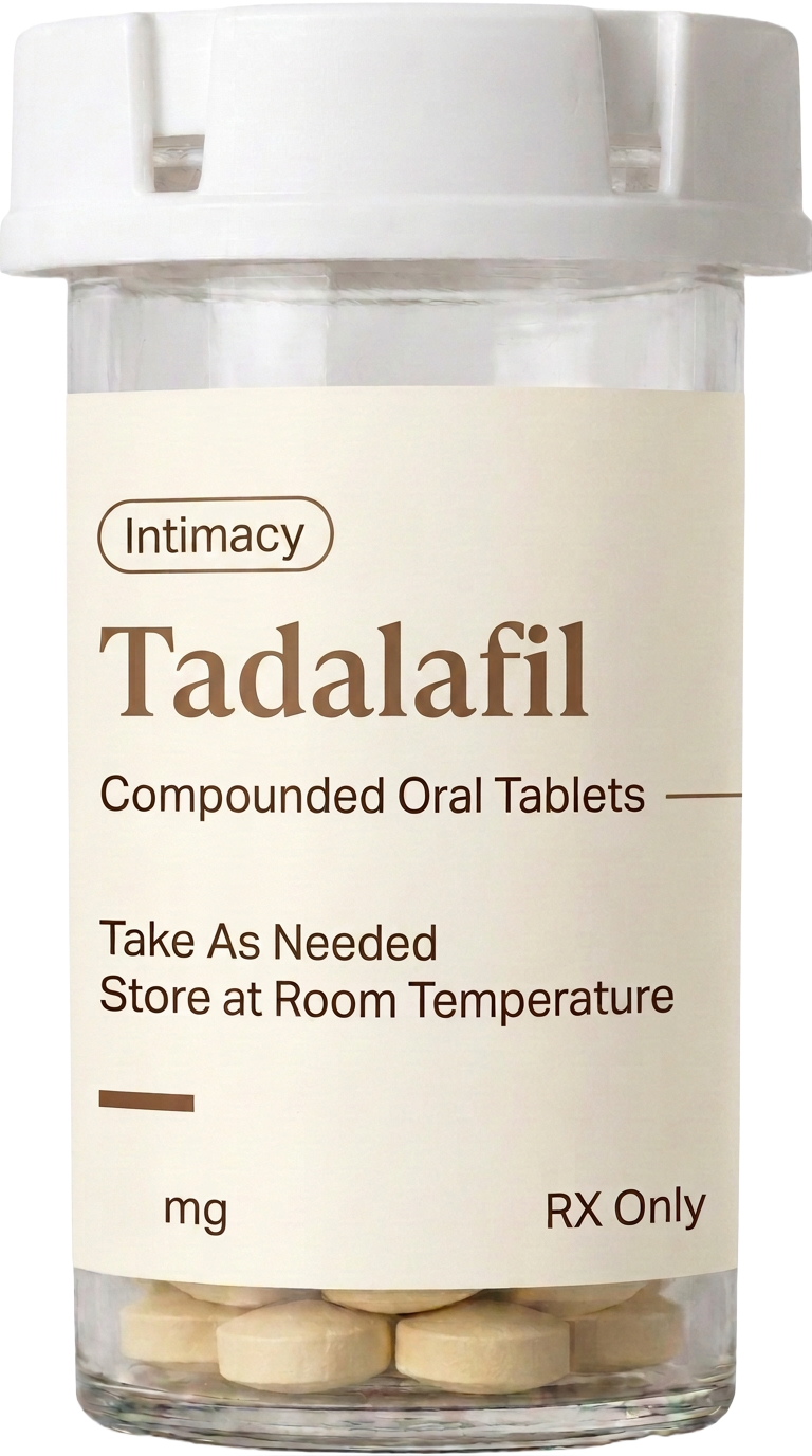 Tadalafil bottle